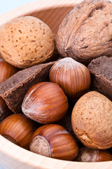 Mixed Nuts of brazil,almond,walnut and hazelnuts