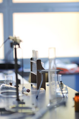 school science and chemistry lab