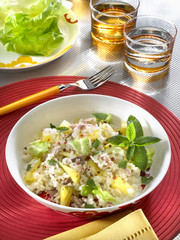 rir à l'ananas - riso all'ananas - pineapple rice