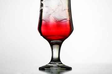 Red cocktail