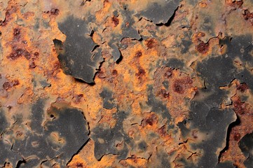 rust closeup texture
