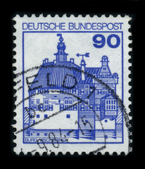 Postage stamp.
