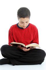 Child On White Background