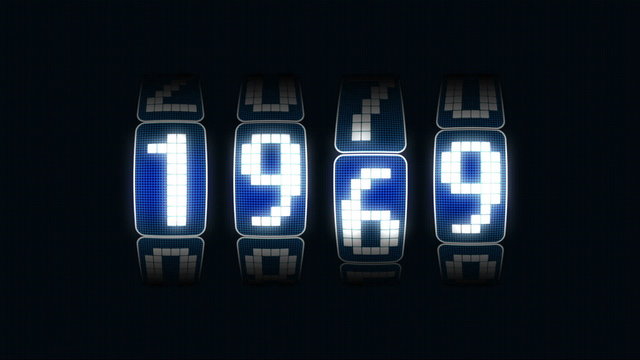 contador a&ntilde;o 1900 a 2011