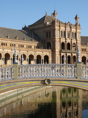 Obraz premium Plaza de España in Sevilla