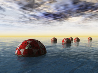 Bolas flotantes © Pablo Armelles