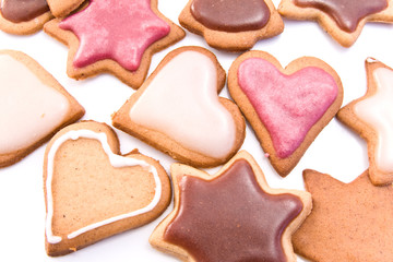 homemade decorated christmas ginger bread