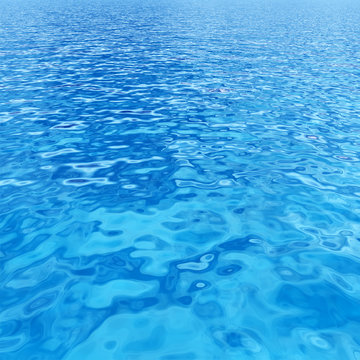 High resolution blue water