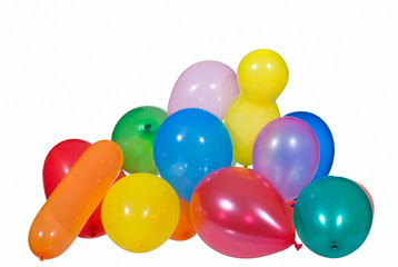 Fototapeta na wymiar Inflatable balloons