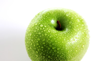 Frischer grüner Apfel