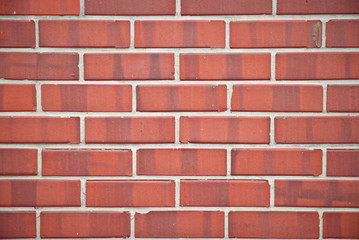 Red brick wall texture