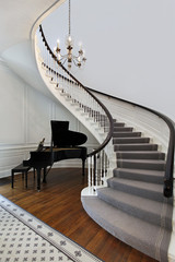 Staircase with piano © pics721