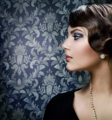 Romantic Beauty.Retro Style