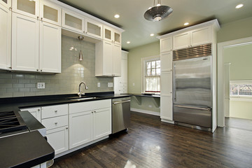 Kitchen in remodeled home
