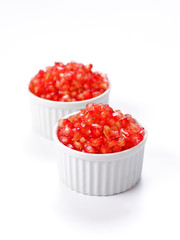 pomegranate seeds