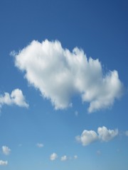 High resolution blue sky background