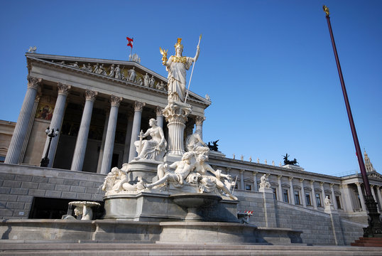 parliament in Vienna(Austria)