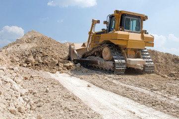 Obraz premium loading machine