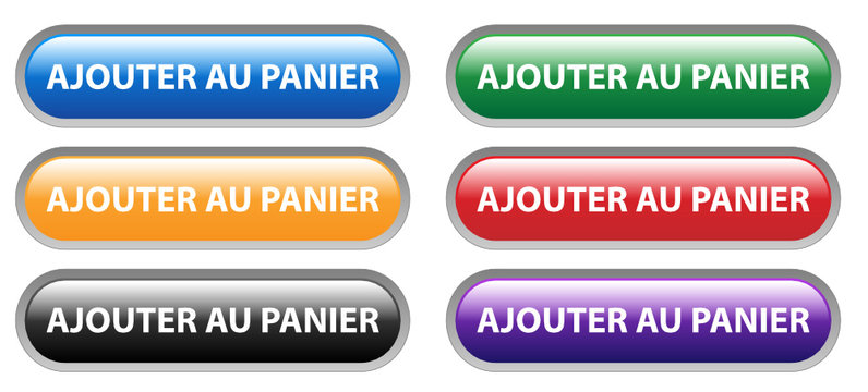 S&eacute;rie de Boutons Web "AJOUTER AU PANIER" (commerce &eacute;lectronique)