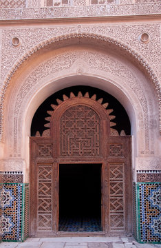 Scuola coranica, ingresso, Marrakech