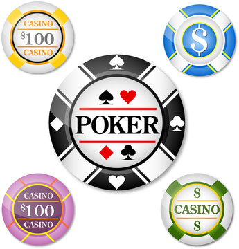 Poker, casino, dollar