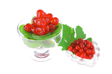 wild berry in glass