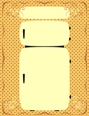 Vintage Refrigerator