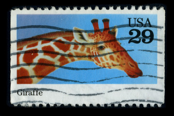 Postage stamp.