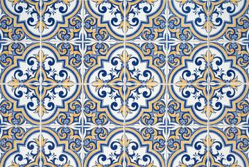 Traditional Portuguese azulejos