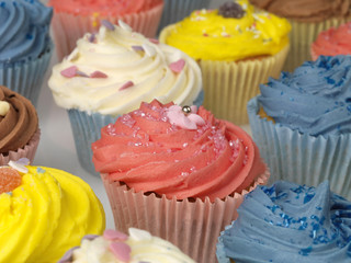 Iced Cup Cakes