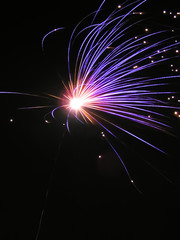 Obraz premium Fireworks in the sky