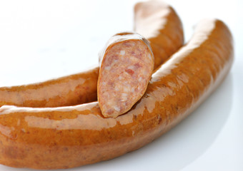 raw sausages