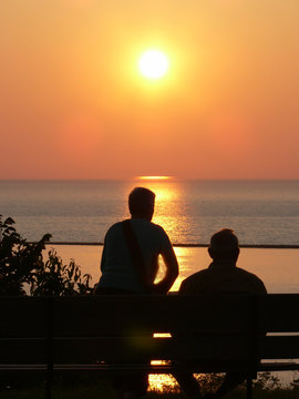 Sunset at Goderich