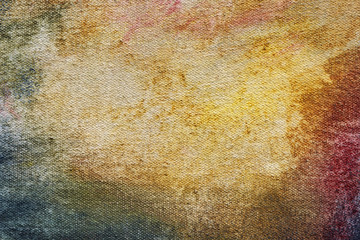 painted canvas