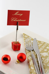 Weihnachtsgedeck