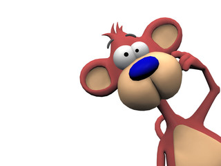 bonjour le singe © NJ