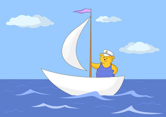 Teddy-bear seaman