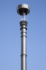 Fototapeta na wymiar Street lamp against a background of the sky