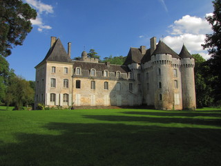 Fototapeta na wymiar Castle Country; Vezere Valley, Dordogne, Akwitania