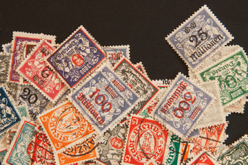 Timbres surchargés
