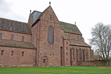 Fototapeta na wymiar Klosterkirche Amelungsborn (Zisterzienser)