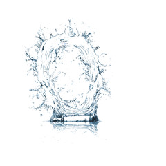 One letter of water alphabet