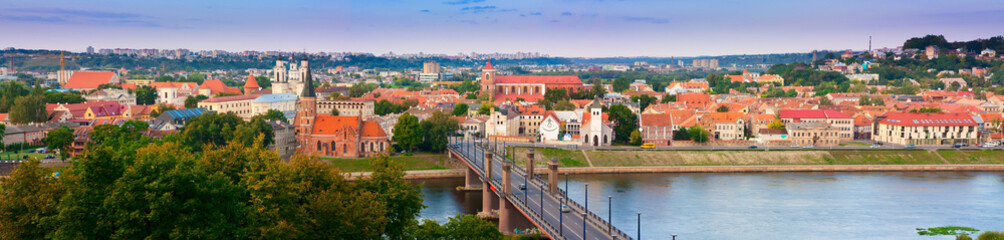 Fototapeta na wymiar Stare Miasto w Kownie