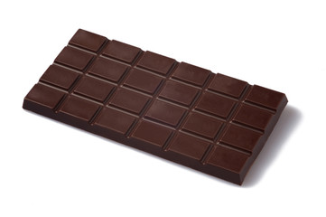 chocolate white background