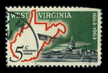 Postage stamp.