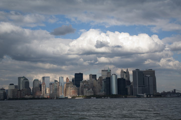 Fototapeta premium construction moderne new york