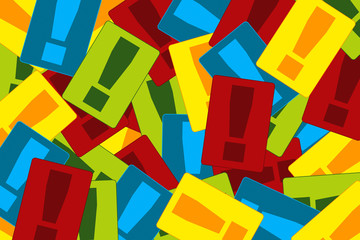 Mischen Ausrufezeichen