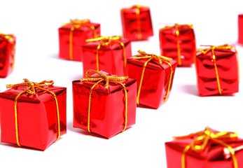 Rote Weinachtsgeschenke | Pr&auml;sente