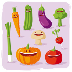 funny vegetables
