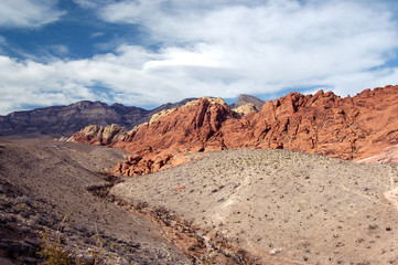 Fototapeta na wymiar Red Rock Canyon National Park in Nevada